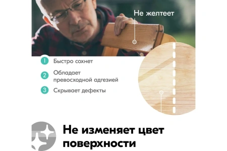 Лак акриловый универсальный глянцевый  520 мл KUDO KU-9002; 586006