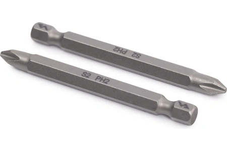 Биты магнитные PH2 x 70 мм 2шт для шуруповерта, сталь S2 VIRA 554500; УТ-00000210
