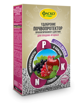 Удобрение минеральное 5М  почвопротектор для плодово-ягодных культур ФАСКО , 1кг; 11599631