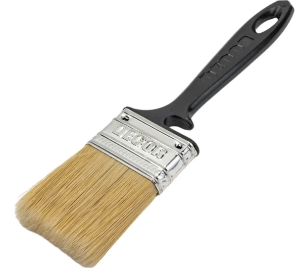 Кисть Black Edition ХИТ ПРОДАЖ 50х14 мм, светлая смешанная щетина DECOR 713-050; 11606316
