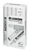 Маркер перманентный 3мм белый LEKON EXTRA WHITE 012393; 11614373