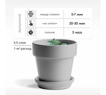 Краска декоративная жидкая резина прозрачная 520мл KU-5351 KUDO DECO FLEX; 11607420 