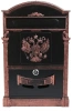 Ящик почтовый ГЕРБ старая медь АЛЛЮР №4011В; 11614734
