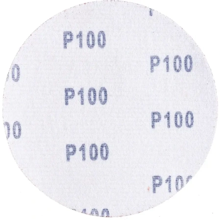 Круг абразивный 125мм, зерно 100, без отверстий Velcro, 5шт/уп Targ 663104; 11615019