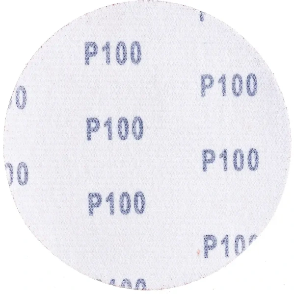 Круг абразивный 125мм, зерно 100, без отверстий Velcro, 5шт/уп Targ 663104; 11615019