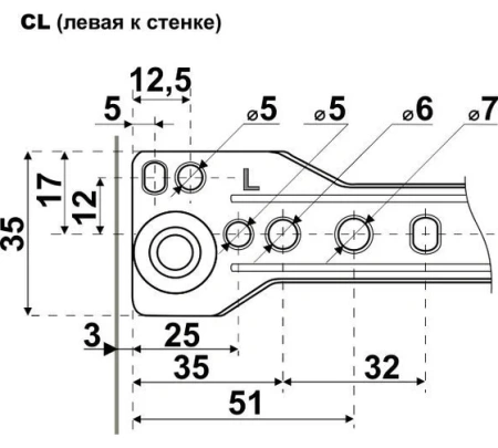 Направляющие роликовые 300*0,8мм, черный уп.2шт StahlBuro 16309; 11614625