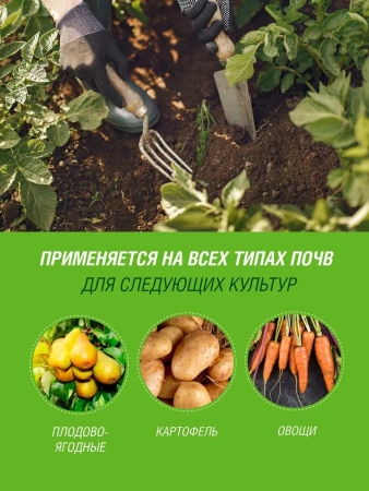 Удобрение минеральное Борофоска ФАСКО 1кг; 11596345