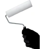 Валик поролон 100мм+2 запасные шубки  555-1100  Decor Black Edition; 11607860