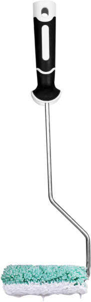 Валик микрофибра премиум 100 мм  2К ручка, ворс 12мм  DECOR 909-7110; 11613182
