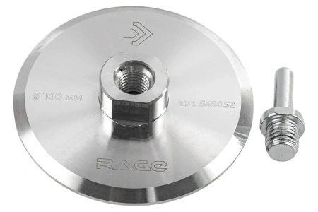 Тарелка опорная алюминиевая для УШМ 100 мм RAGE by VIRA  558052; УТ-00000272