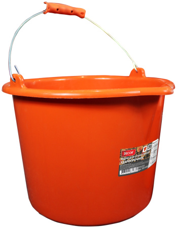 Ведро 20л гибкое ударопрочное для красок и смесей  DECOR PROFI  533-020;  11606729
