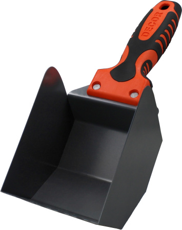 Кельма-ковш для клея 100мм, шов 6х15мм DECOR 970-0100; 11615108