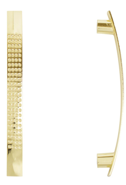 Мебельная ручка-кнопка золото (2 штуки) StahlBuro А345-96РВ/16629; 11614945