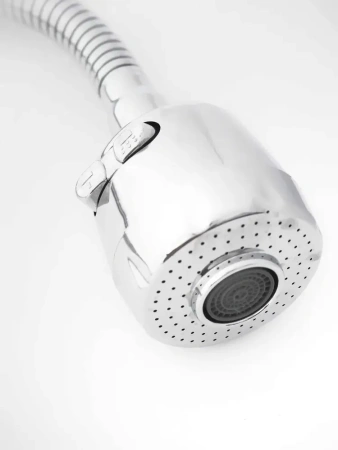  Излив гибкий для смесителя с двухрежимной насадкой-аэратором POTATO Р67-02; 11606541