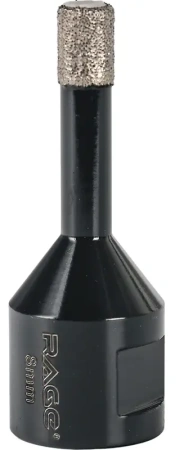 Коронка алмазная 8 мм по керамограниту для УШМ, сухое сверление RAGE 559526;  УТ-00000227