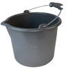 Ведро 10л хозяйственное серое DECOR 633-110; УТ-00000118