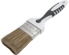Кисть Black White для лака 50х15мм, темная щетина, 2К ручка DECOR 830-050; 11607152