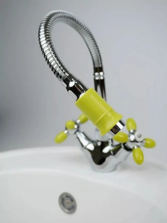 Смеситель для кухни с высоким гибким изливом зеленый ЭВЕРЕСТ В58-071Е; 11598062 Смеситель для кухни с высоким гибким изливом зеленый ЭВЕРЕСТ В58-071Е; 11598062