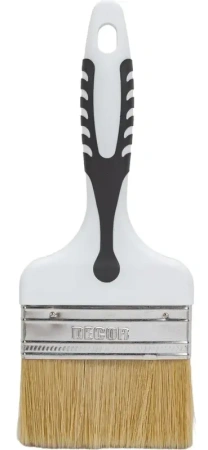 Кисть Black White универсальная 100х15мм, светлая смешанная щетина DECOR 880-100; 11606313