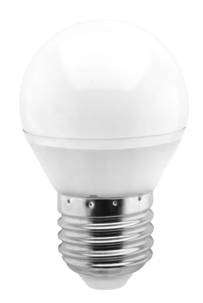 Лампа светодиодная LED A60 econom 5.0Вт,  Е27, 4000К 400Лм; 11596235
