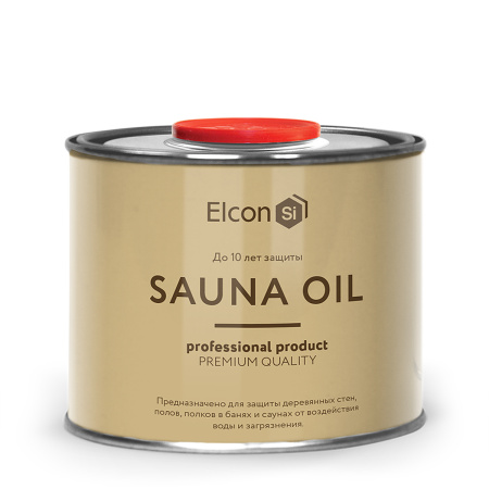Масло для полков Elcon Sauna Oil 0.5л; 11607387