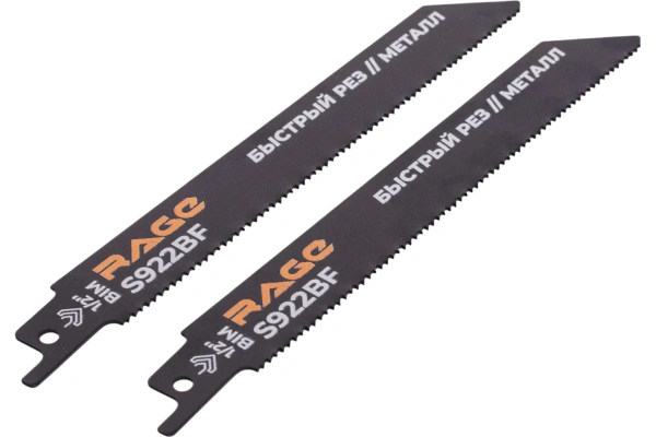 Пилка для сабельной пилы по металлу S922BF 150 мм RAGE 552110; УТ-00000311