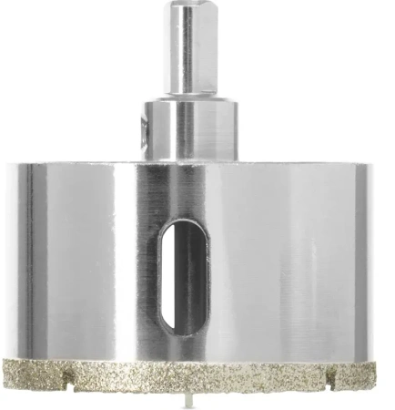 Коронка алмазная по керамике 68 мм трехгранный хвостовик VIRA 559509; УТ-00000223