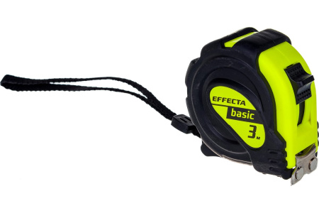 Рулетка 3м-19мм с магнитом  EFFECTA Basic  (570319); 11612859