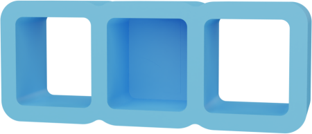 Фиксатор шва 8х12мм  прямоугольный 150шт/пакет DECOR  338-0012; 11614215