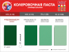 Колер универсальный  №27 0.9л зеленый Palizh; 11591909