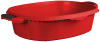 Таз 21л хозяйственный 2К ручки красный DЕCOR  633-4021; УТ-00000116