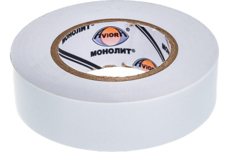 Изолента 19мм*20м AVIORA МОНОЛИТ белая 10ШТ 305-052 11603972