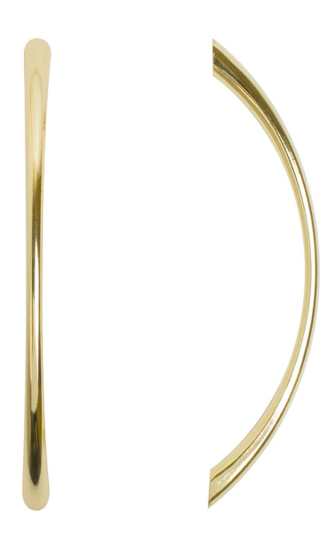 Мебельная ручка-кнопка золото (2 штуки) StahlBuro А204-96 РВ/16641; 11614942