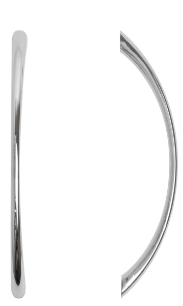 Мебельная ручка-кнопка хром (2 штуки) StahlBuro А204-96 CР/16639; 11614941