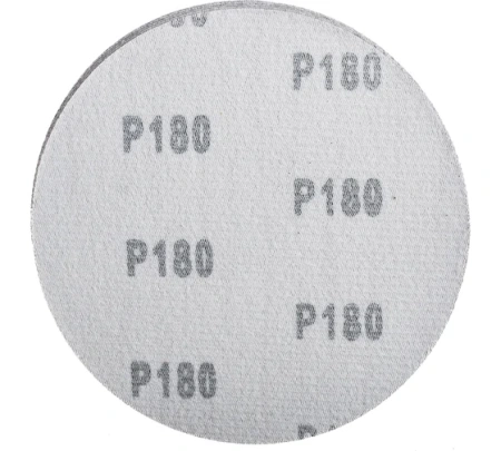 Круг абразивный 125мм, зерно 180, без отверстий Velcro, 5шт/уп Targ 663106; 11615021