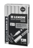 Маркер перманентный 1,5мм белый LEKON EXTRA WHITE 012392; 11614374