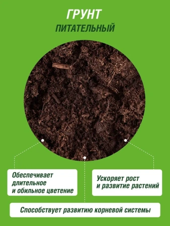 Грунт для фиалок Цветочное счастье, 2,5 л ФАСКО; 11587594