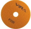 Алмазный гибкий шлифовальный круг Р200 100мм сухое шлифование VIRA 558124; УТ-00000356