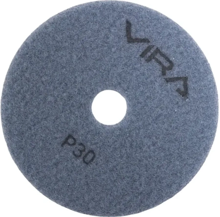 Алмазный гибкий шлифовальный круг Р30 100мм сухое шлифование VIRA 558121; УТ-00000286