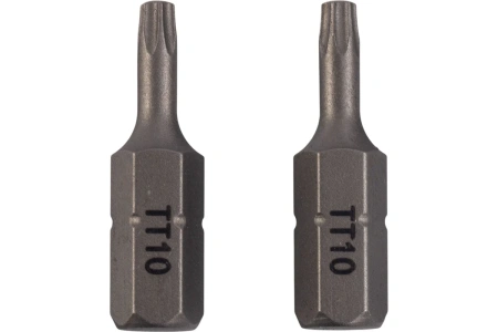 Биты магнитные 25мм CR-V TORX T10 2шт. VIRA 554141; УТ-00000218