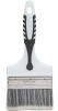Кисть Black White PREMIUM универсальная 120х15мм, серебристая щетина, 2К ручка DECOR  860-120; 11607155