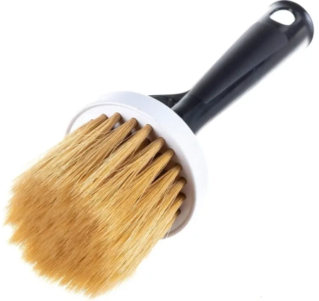 Кисть Black Edition круглая d80 мм синтетическая смешанная щетина DECOR 612-080; 11612562