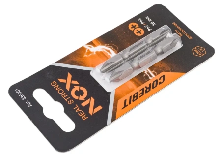 Набор бит SET2 2X Ph2xPh2-50, 2шт карта NOX  COREBIT (336001); 11613968