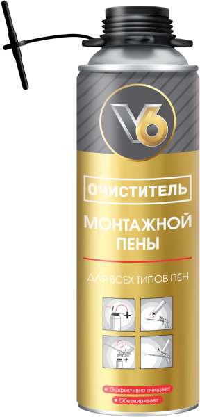 Очиститель пены V6 500мл; 11593826
