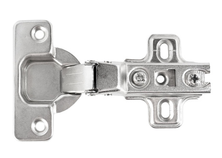 Петля мебельная 362В Slide-On полунакладная, хром уп.2шт. StahlBuro 15910; 11614627 Петля мебельная 362В Slide-On полунакладная, хром уп.2шт. StahlBuro 15910; 11614627