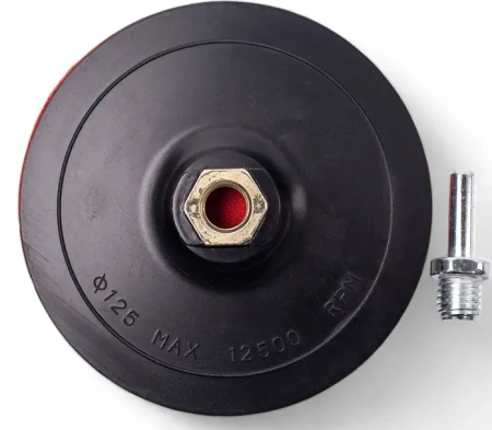 Тарелка опорная жесткая для УШМ и дрели 125 мм VIRA 558050; УТ-00000275