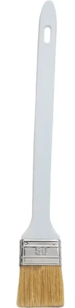 Кисть White Edition радиаторная 75×14, светлая щетина, пластиковая ручка  DECOR 750-075; 11608158