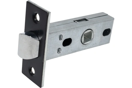 Комплект ручка и защелка матовый черный АРТ АЛЛЮР ПОЛО BL+L45-8 BL (15150/S45); 11614726