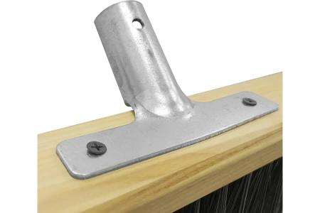 Щётка деревянная для улицы 400мм с резьбой и металлическим креплением PATTERN (400720); УТ-00000040