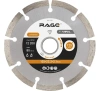 Диск алмазный сегментный 125 мм по арм.бетону, камню RAGE 601125; УТ-00000189